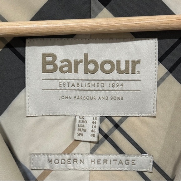 Barbour Maisy Showerproof Double Breasted Jacket - Picture 8 of 16